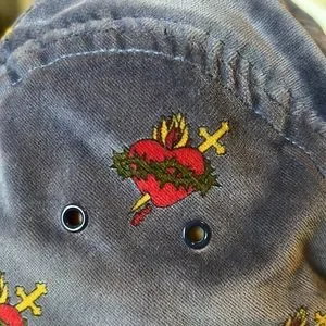 帽子 Supreme Sacred Hearts Camp Cap 17AW FW Supreme 17AW Sacred Hearts Camp Cap FREE Green Men's Velour